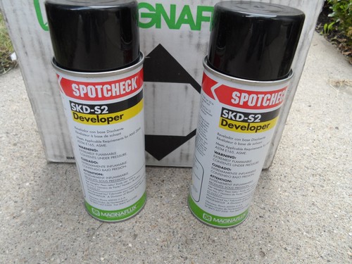 2 cans of Magnaflux Spotcheck SKD-S2 Developer