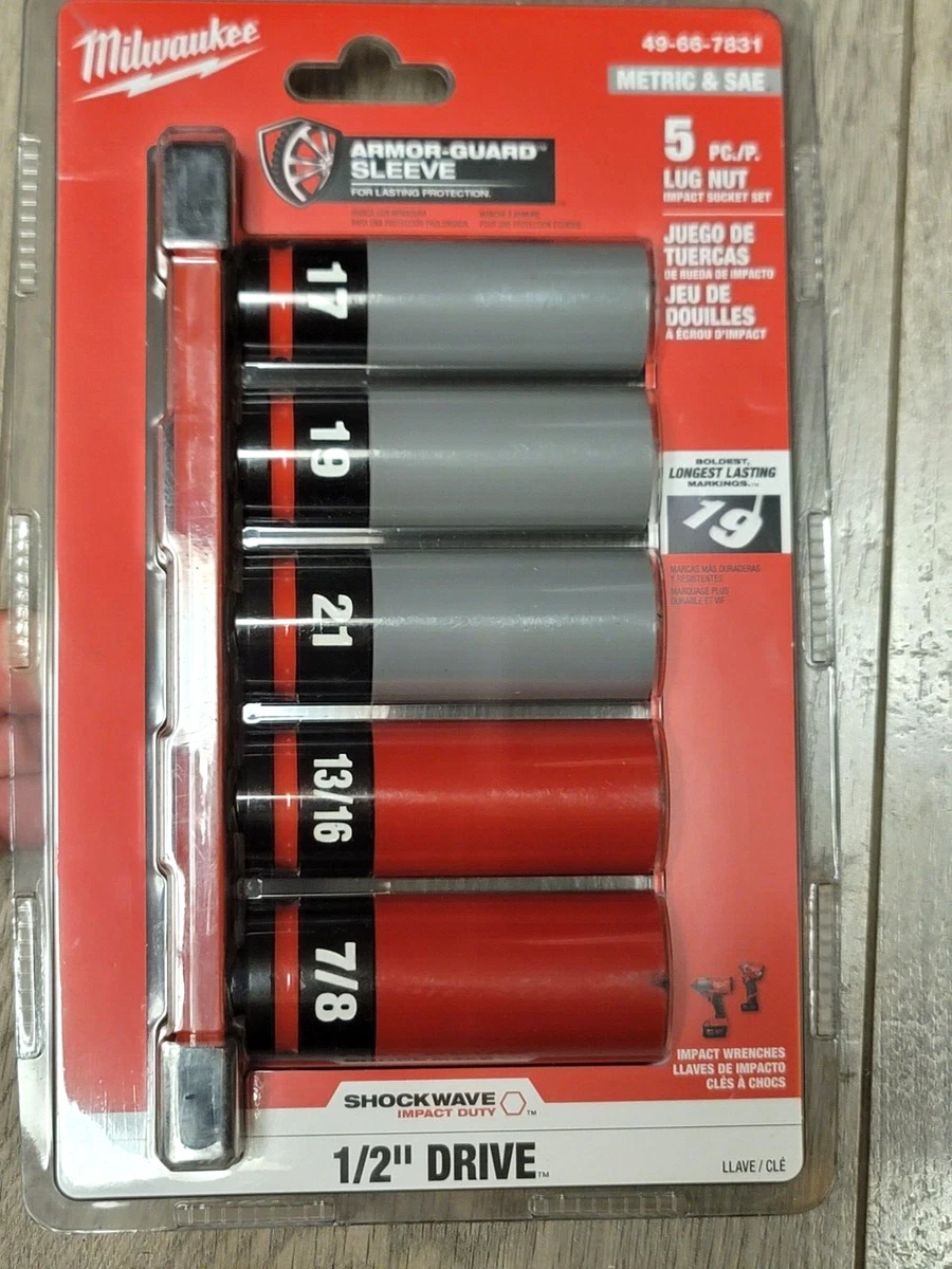 Milwaukee 5pc 1 2