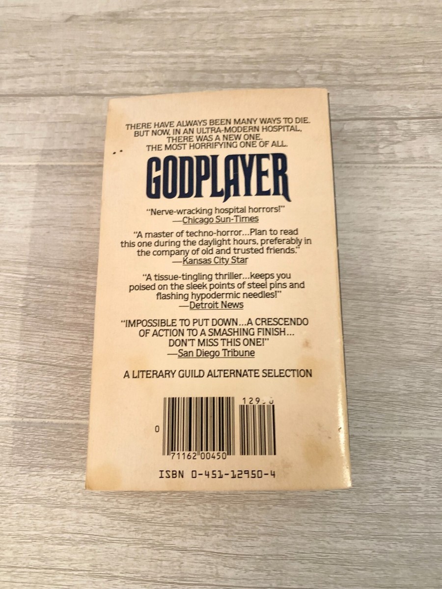 Godplayer Book Signet Robin Cook | eBay