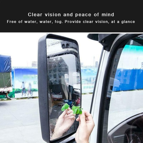 2pcs Truck Bus Rearview Mirror Protective Membrane Rainproof Anti-glare Film - Picture 5 of 6
