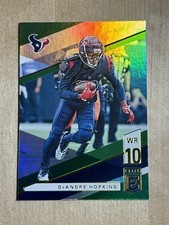 2019 Texans DeAndre Hopkins Panini Donruss Elite PRIMARY COLORS GREEN PARALLEL