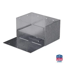 Simpson Strong Tie ABW ZMAX Galvanized Adjustable Standoff Post Base for 4x6 
