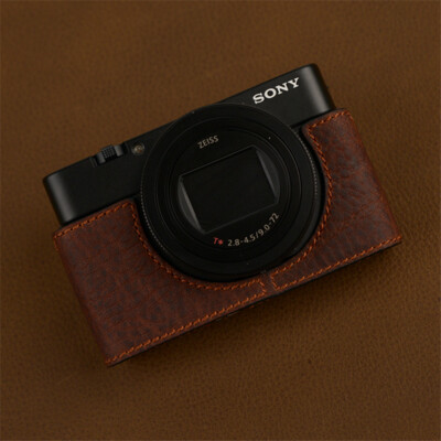 Sony RX100 M7 M6 M5 Half Case Camera Retro Cover Protective