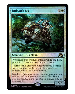 MTG | Bulwark Ox | Aetherdrift | Foil | NM | EN