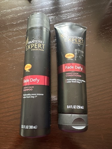 Pantene Pro V Expert Collection Fade Defy Vibrant Color Conditioner And Shampoo