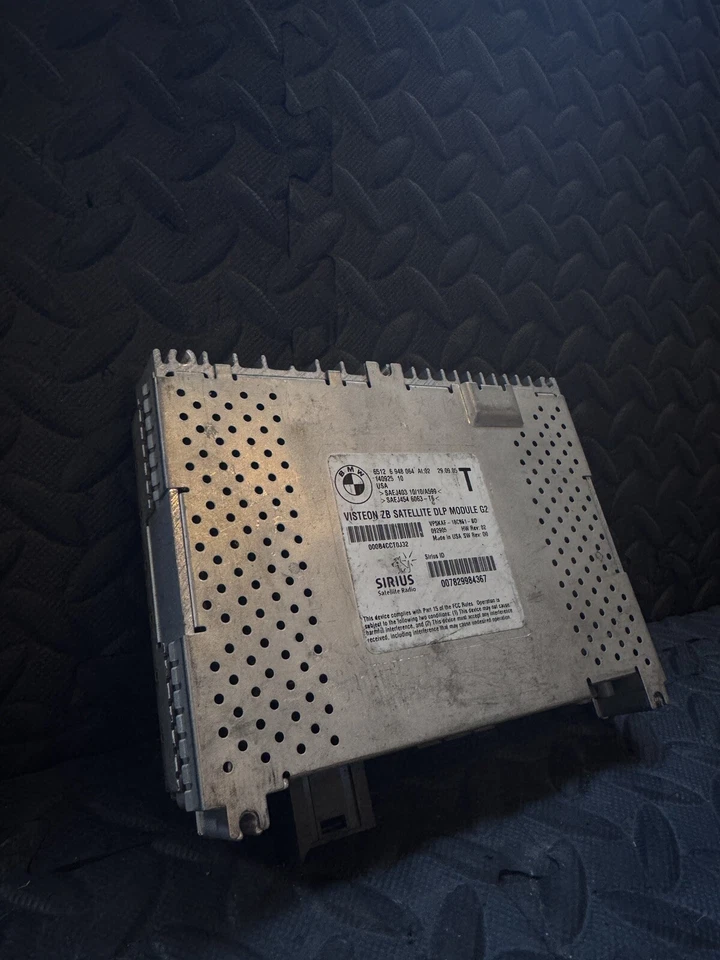 BMW M5 750LI 2006 07 2008 unidad de módulo de control de radio por satélite OEM 6512 6948064 Foto 2 de 4