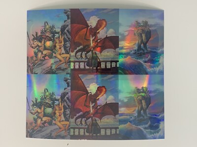 1994 Comic Images Conan Flights of Fantasy Trading 6 Card Promo Sheet