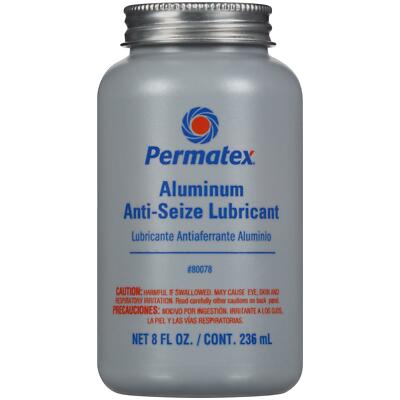 Permatex Anti Seize Lubricant 8 oz. Blend of Aluminum Copper Graphite Lubricants