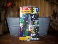BATMAN BOYS UNDERWEAR SIZE 8 BRIEFS 5 PACK KIDS CARTOON UNDERWEAR SCHOOL CLOTHES