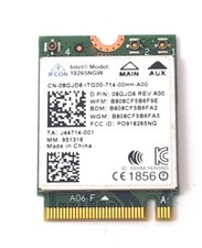 Dell Intel Tri-Band Wireless-AC BlueTooth WLAN WiFi Card 8GJD6 08GJD6 18265NGW