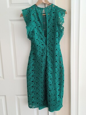 Zara Green Guipure Lace Tube Dress Size S Retail $99 | eBay Zara Green Guipure Lace Tube Dress Size S Retail $99 | eBay