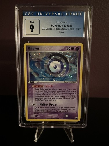 Unown graded CGC 9 for sale on eBay