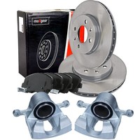 Maxgear Bremsscheiben 256Mm BeläGe Bremssattel Vorne Satz FüR Hyundai I20 II GB