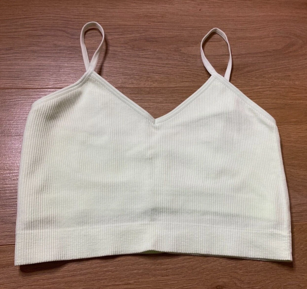 White Rib Cami Vest, Tops