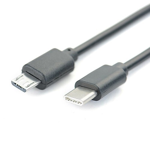 Type C USB-C To Micro USB Cable Micro B USB Type C Cord Male To Male Data Cable - Bild 1 von 11