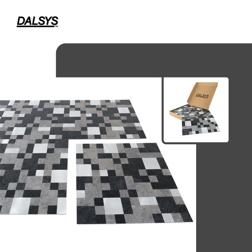 Baldosas autoadhesivas aspecto piedra cuadradas/rectangulares - Imagen 7 de 22