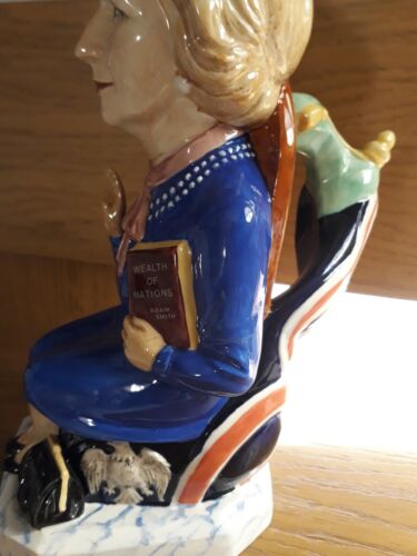 MARGRET THATCHER KEVIN FRANCIS LIMITED EDITION TOBY JUG - Picture 2 of 12