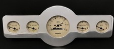 1946 1947 1948 Pontiac 5 Gauge Dash Panel Insert Mechanical Speedometer Rm Tan 1946 1947 1948 Pontiac 5 Gauge Dash Panel Insert Mechanical Speedometer Rm Tan