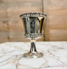 Antique Solid Silver Holy Communion Set Chalice 1842 Samuel Hayne & Dudley Cater