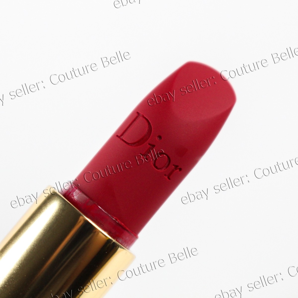 Dior Diorific Lipstick Lipcolor Full Size New WHITE CAP 760 Triomphante  Red