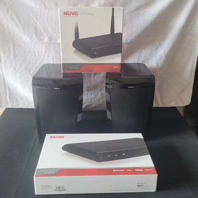Legrand NuVo Complete Audio Player System-NV-P200, NV-GW100 and Speakers