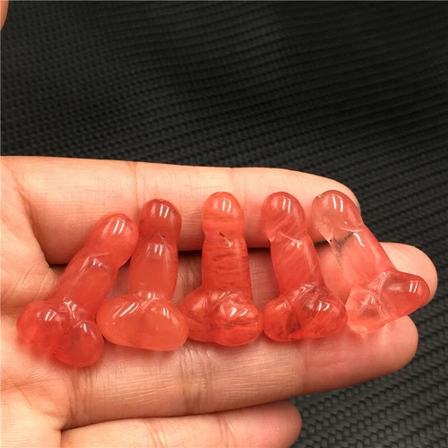 Wholesale Natural mix mini Penis Carved quartz Crystal Massager Wand Healing - Picture 44 of 296