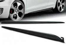Minigonne laterali sottoporta Volkswagen VW Golf 6 VI GTI Look nere