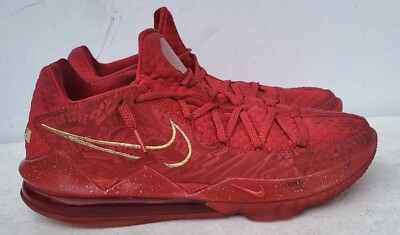 Men's Nike Titan X Lebron 17 Low Sneakers - CD5008-600 Men's Nike Titan X Lebron 17 Low Sneakers - CD5008-600