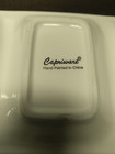 Capriware Divided Relish Dish 3 Part  White with hand painted Black OlivesClear — photo 5