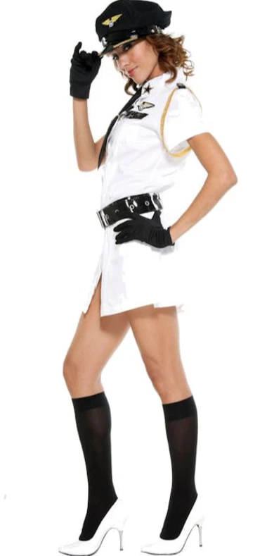 Disfraz Captain Mile High - Forplay - Sexy Piloto - Talla M/L - ¡NUEVO! Foto 2 de 3