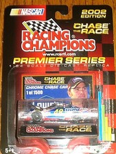 RACING CHAMPIONS 1/64 HO 2002 JIMMIE JOHNSON POWER OF PRIDE "ROOKIE CHROME
