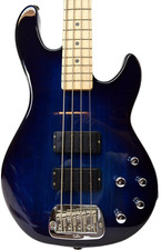 G&L M-2000 Bass Guitar Blue Burst USA with Hard Case