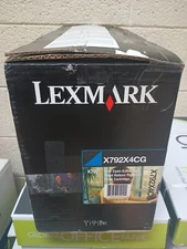 Lexmark X792X4CG Cyan Extra Hi Yld  X792 Toner Cartridge Sealed