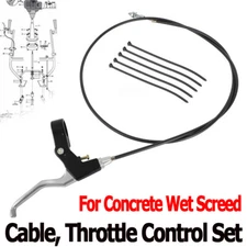 For Concrete Wet Screed-Throttle Cable Assy Throttle Control Lever & Cable Set
