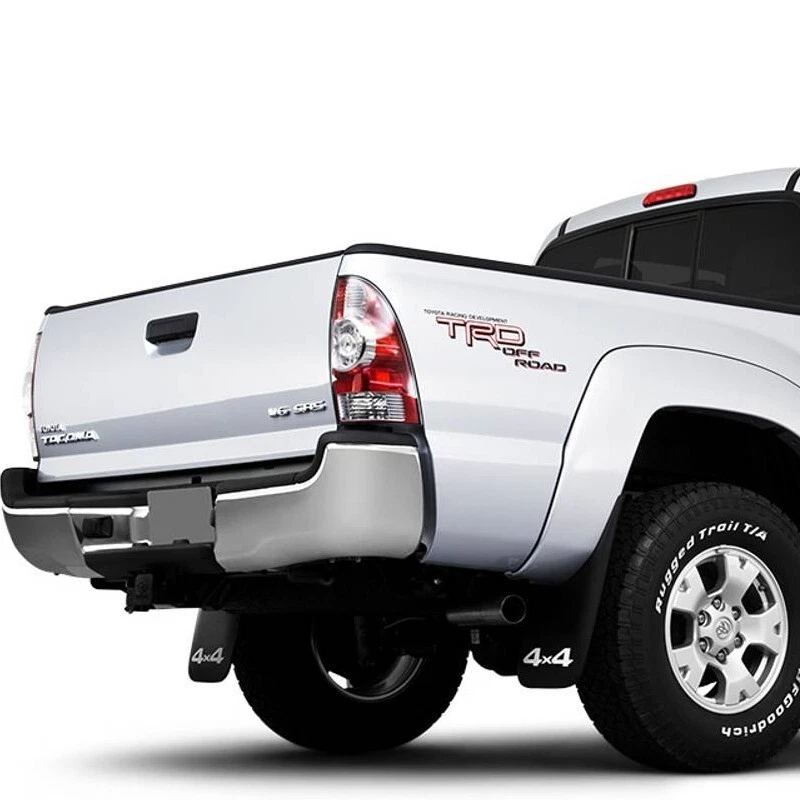3PCS For 2005-2015 Tacoma Emblems Letter Badges Chrome Side Door & Rear Rear Kit Foto 3 de 4