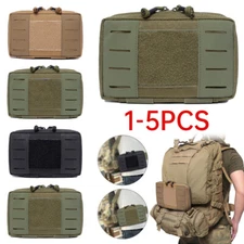 1-5PCS Molle Tactical First Aid Kits Medical Bag Outdoor EDC Pouch Storage Bags