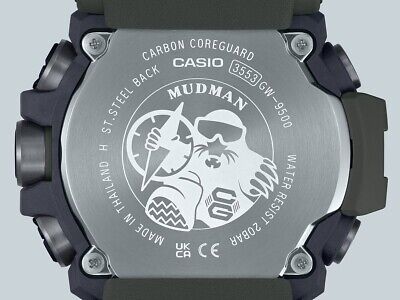 CASIO G SHOCK MASTER OF G MUDMAN triple sensor model GWJF men's watch