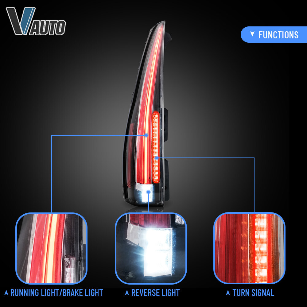 Sell LED Tail Lights Brake Lamps For 2007-2014 Cadillac Escalade ESV [OE Style] L R In West - Foto 7