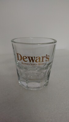 Dewars Blended Scotch Whisky Libbey 4 OZ Drink Glass Glassware Barware