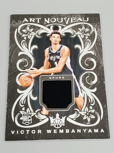 2023-24 Court Kings Art Nouveau Jerseys #1 Victor Wembanyama: San Antonio Spurs