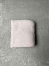 Solid Light Pink Baby Blanket Plush Soft Fleece Security Lovey 27"x31"