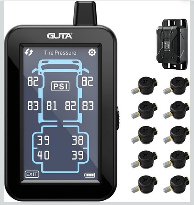 #ad #ad GUTA Tire Pressure Monitoring System Trailer TPMS with Color Touchscreen Dis... $380.00