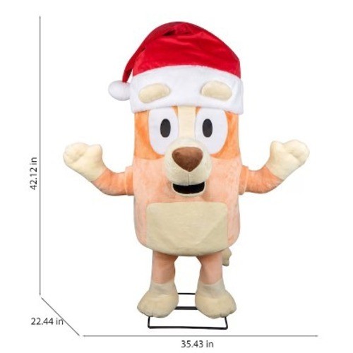 Bluey Bingo 3.5 ft Tall Christmas Animated Animatromic Holiday Indoor Decor - Picture 4 of 5