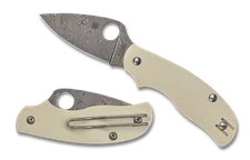 Spyderco Knives Urban SlipIt Sprint Run C127GPIVD Damasteel White G-10
