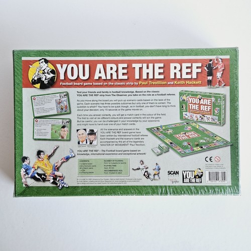 'You Are The Ref' Football Board Game - Paul Trevillion & Keith Hackett - New - Picture 2 of 2
