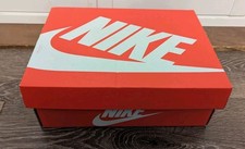 NIKE Authentic Red EMPTY shoe/trainer Box Child  UK 13 (EU 31.5) Empty Box