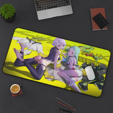 Cyberpunk Edgerunners Lucy Rebecca Anime, Mousepad, Gaming Desk Mat