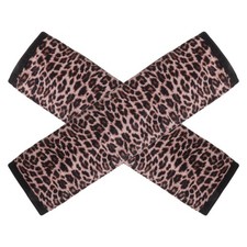 8 PCs Autositze Riemenabdeckungspads Leoparden