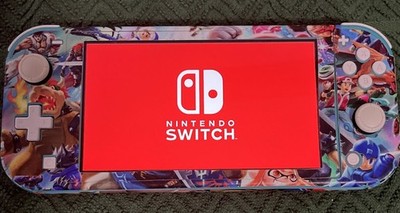 Nintendo Switch Lite/ Super Smash Bros Skin, Lightly Used, + Mario 64 DS