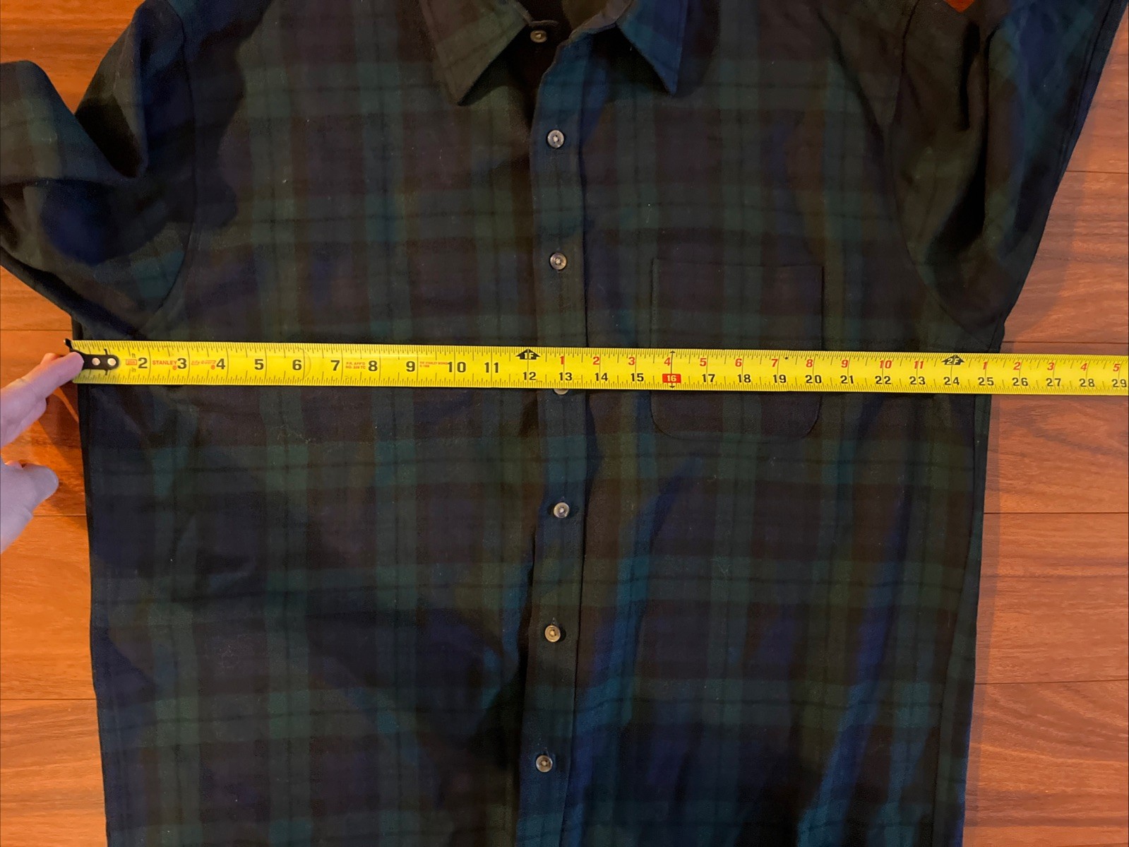 Pendleton Lodge Shirt Extra Large Blackwatch Tart… - image 4